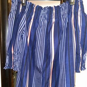 Over the shoulder summer dress